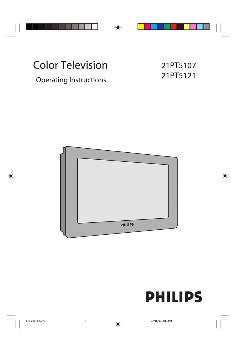 Philips 21PT5121/60 User manual