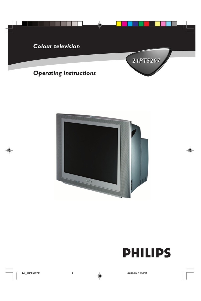 Philips 21PT5207/60 User manual