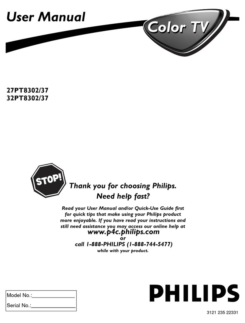 Philips 27PT8302/37B user manual