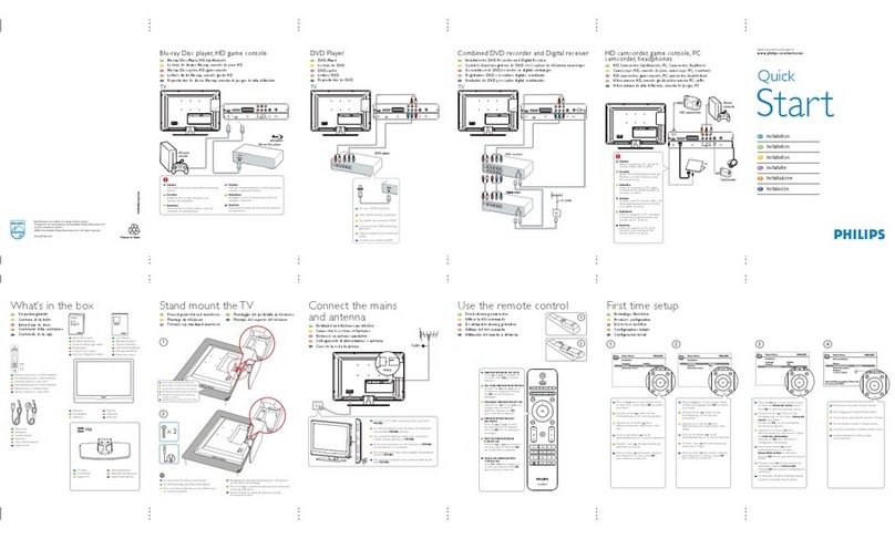 Philips 22PFL3403/60 User manual