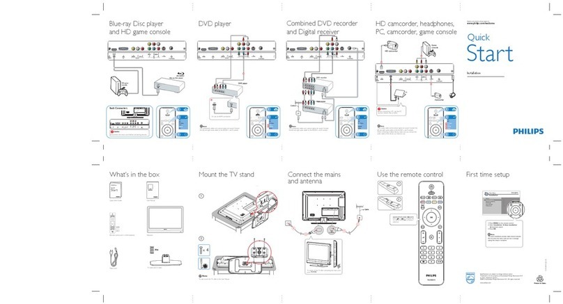 Philips 26PFL3403/94 User manual