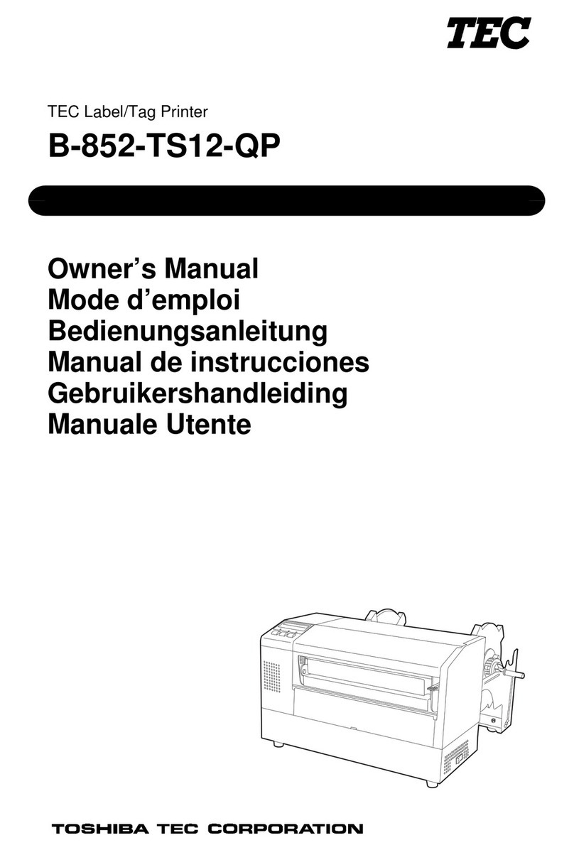 TEC B-852-TS12-QP User manual