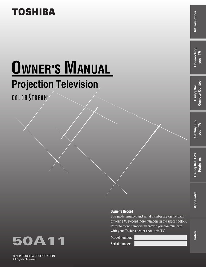 Toshiba 50A11 User manual