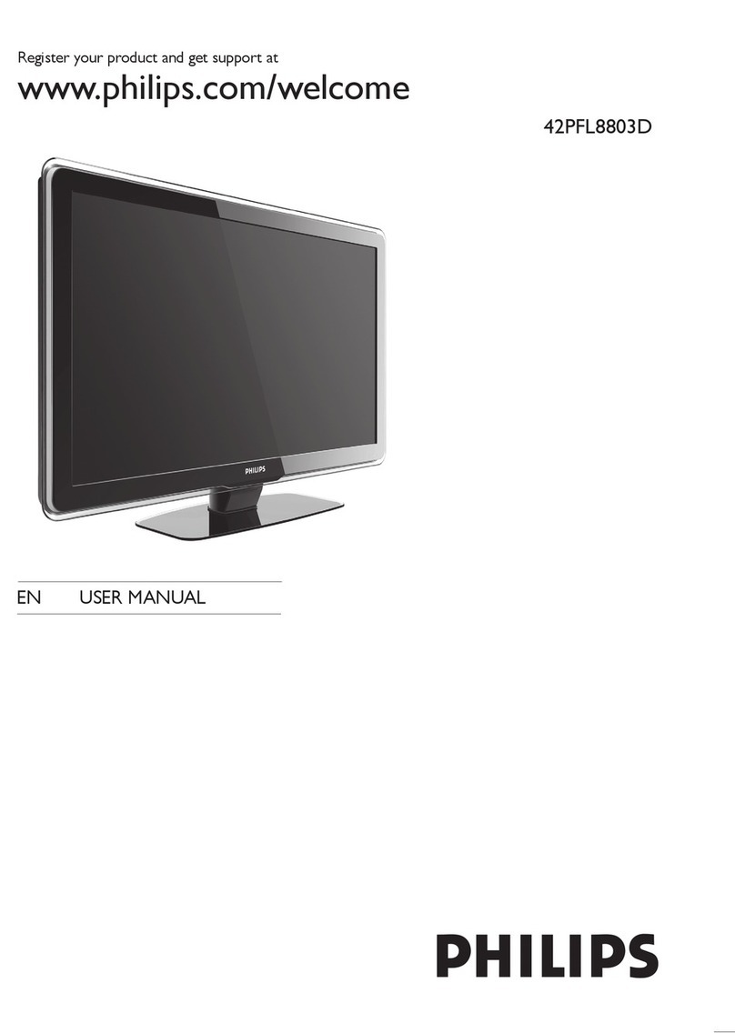 Philips 42PFL8803D/30 User manual