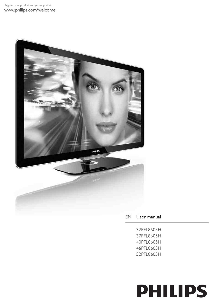 Philips 52PFL8605H/12 user manual