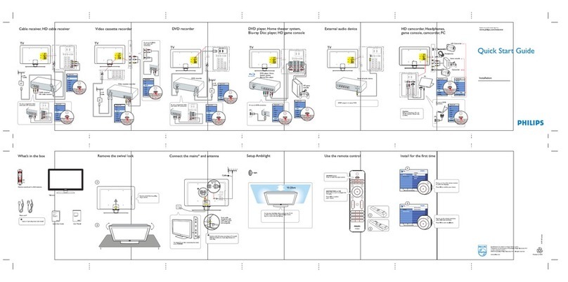 Philips 52PFL7803D/78 User manual Philips 52PFL7803D/78 User manual