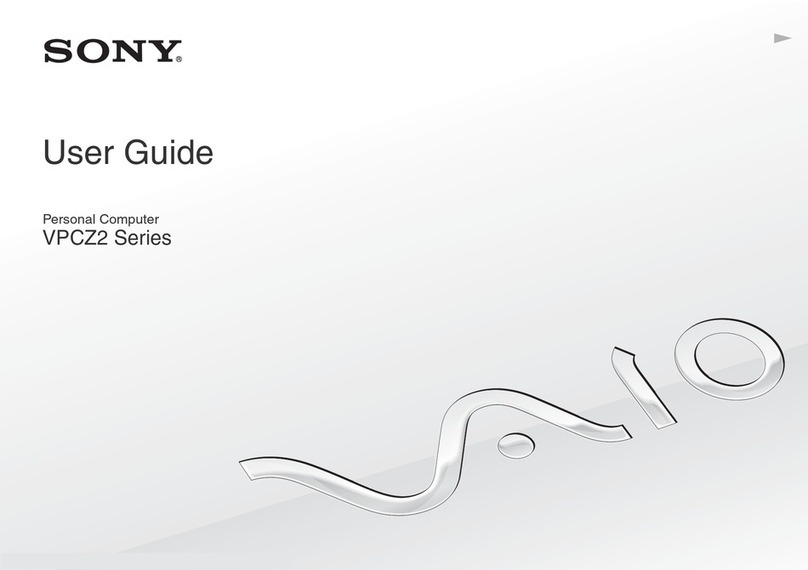 Sony VAIO VPCZ22SHX/X User manual