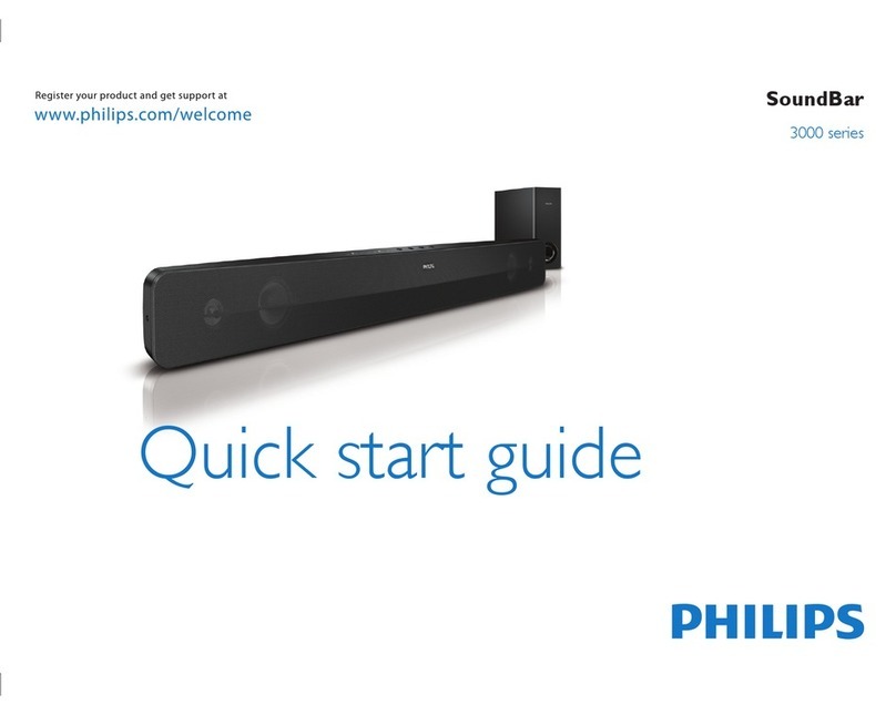 Philips HTS3111/05 quick start guide