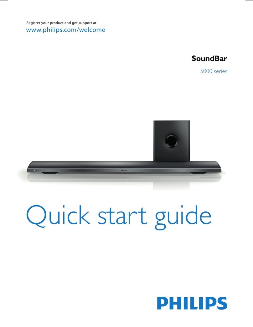 Philips CSS5123/12 quick start guide