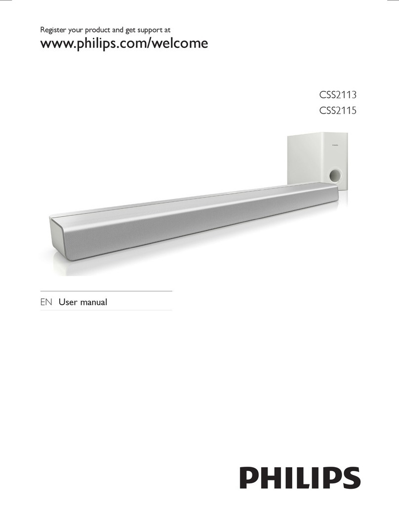 Philips CSS2113/05 User manual