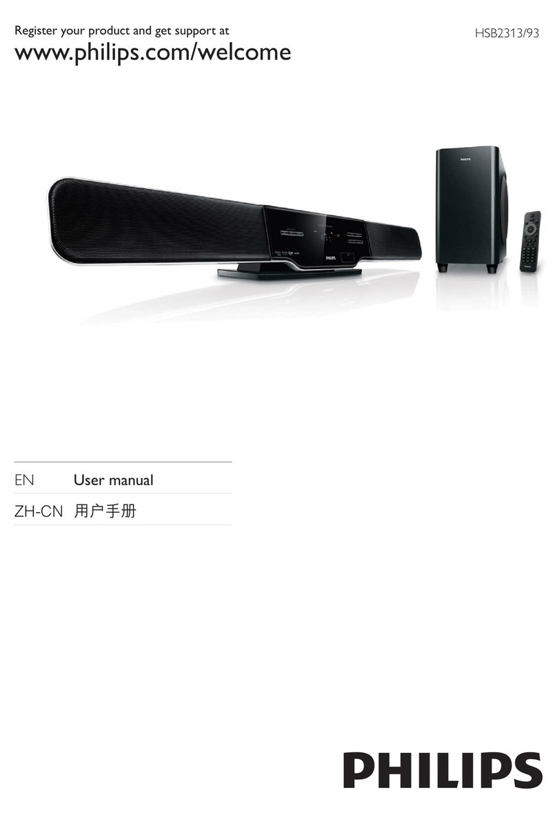 Philips HSB2313/93 user manual