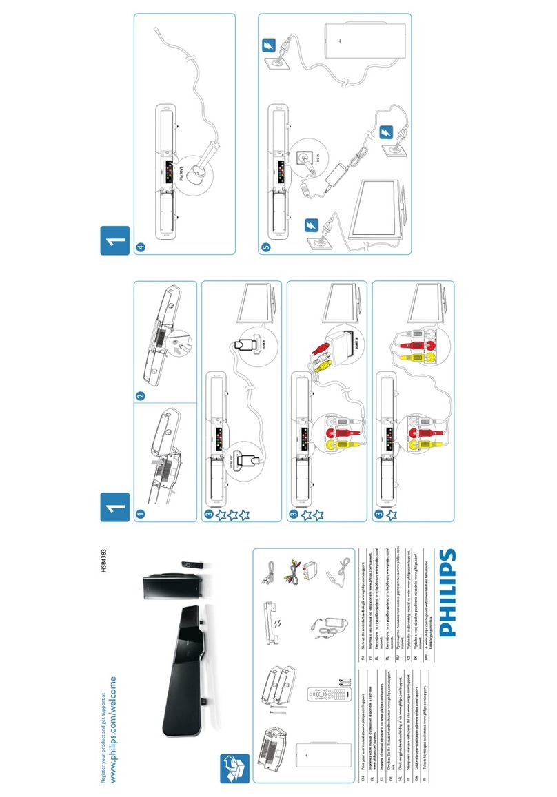Philips HSB4383/12 User manual Philips HSB4383/12 User manual