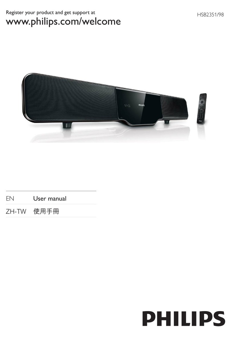 Philips HSB2351/98 user manual