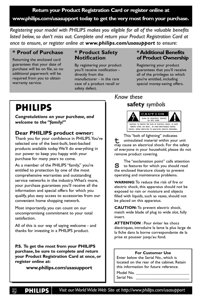 Philips 50PF9731D/37B User manual