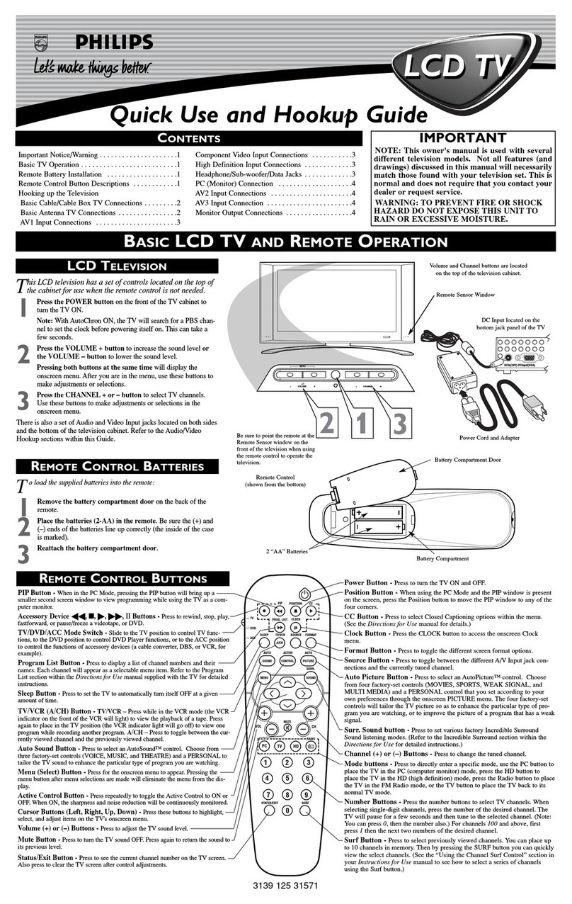 Philips 17PF9936/99 User manual