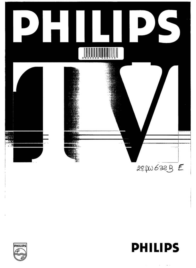 Philips 28PW632B/05 User manual