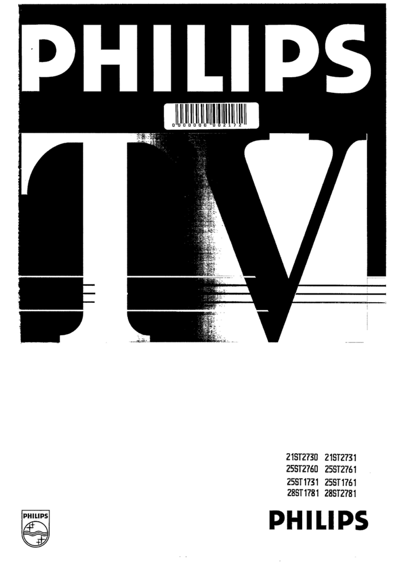 Philips 25ST2761/05B User manual Philips 25ST2761/05B User manual