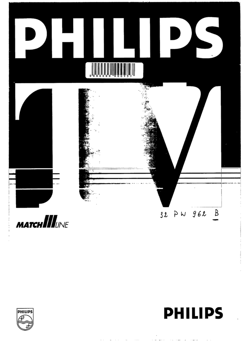 Philips 32PW962B/05 User manual