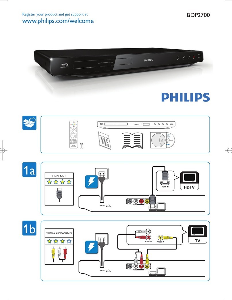 Philips BDP2700/12 User manual
