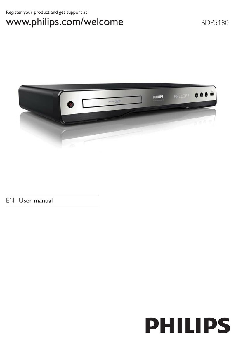 Philips BDP5180/12 user manual