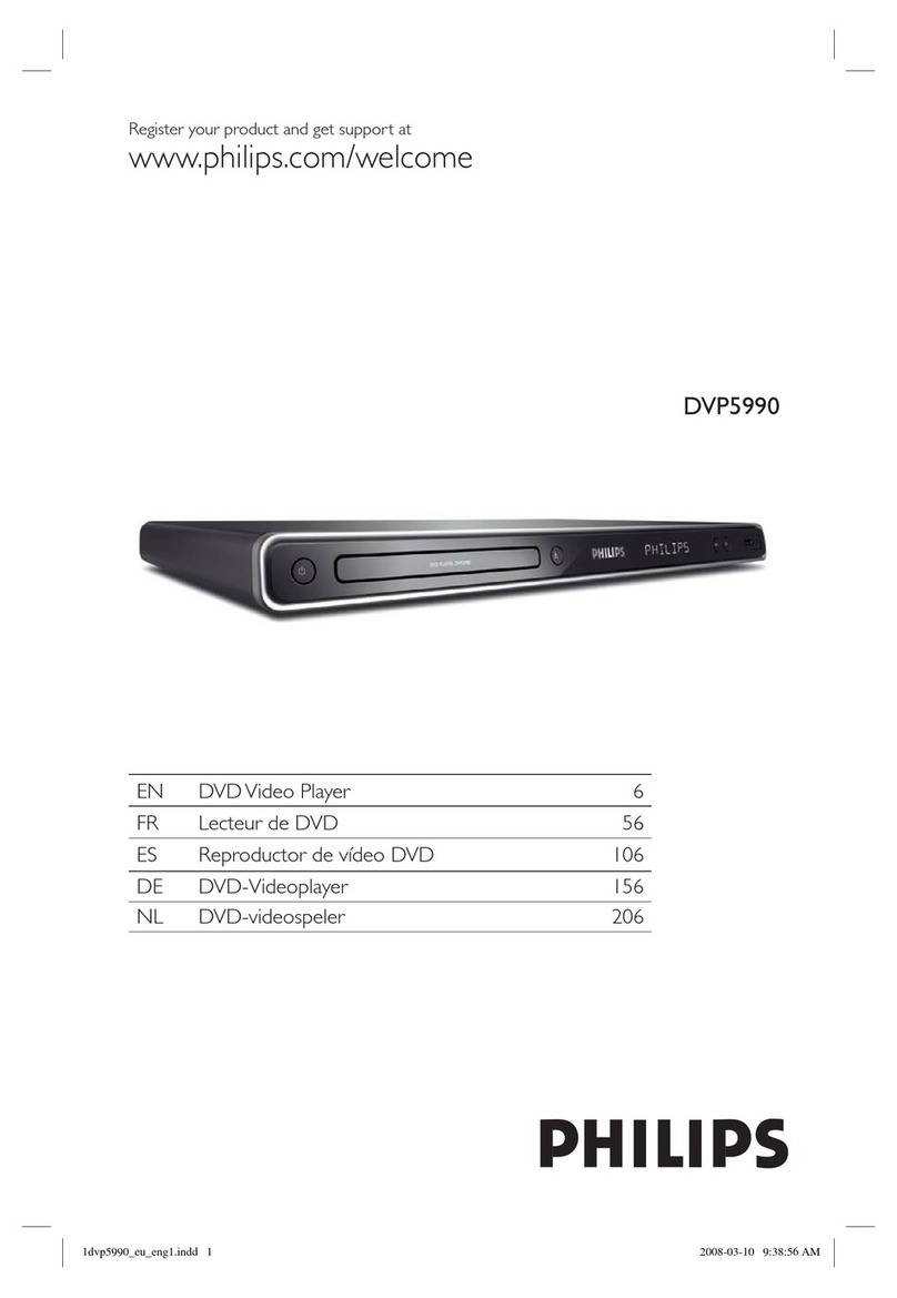 Philips DVP5990/05 User manual