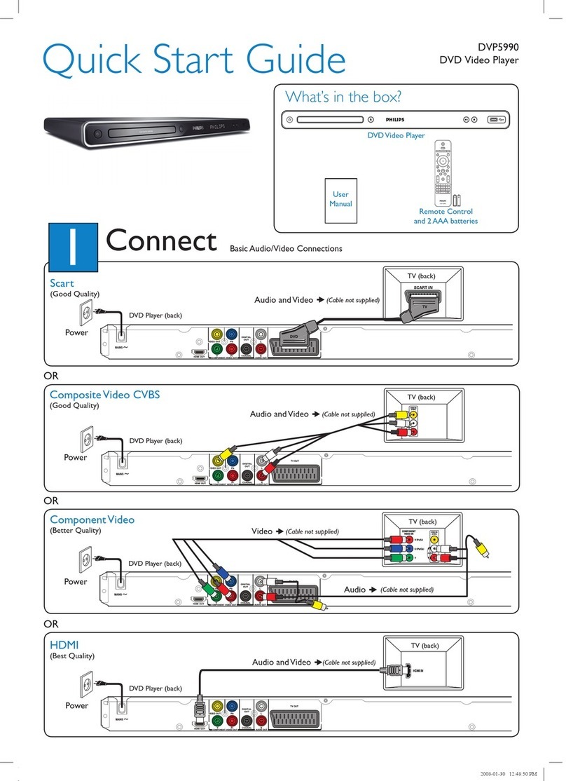 Philips DVP5990/05 User manual