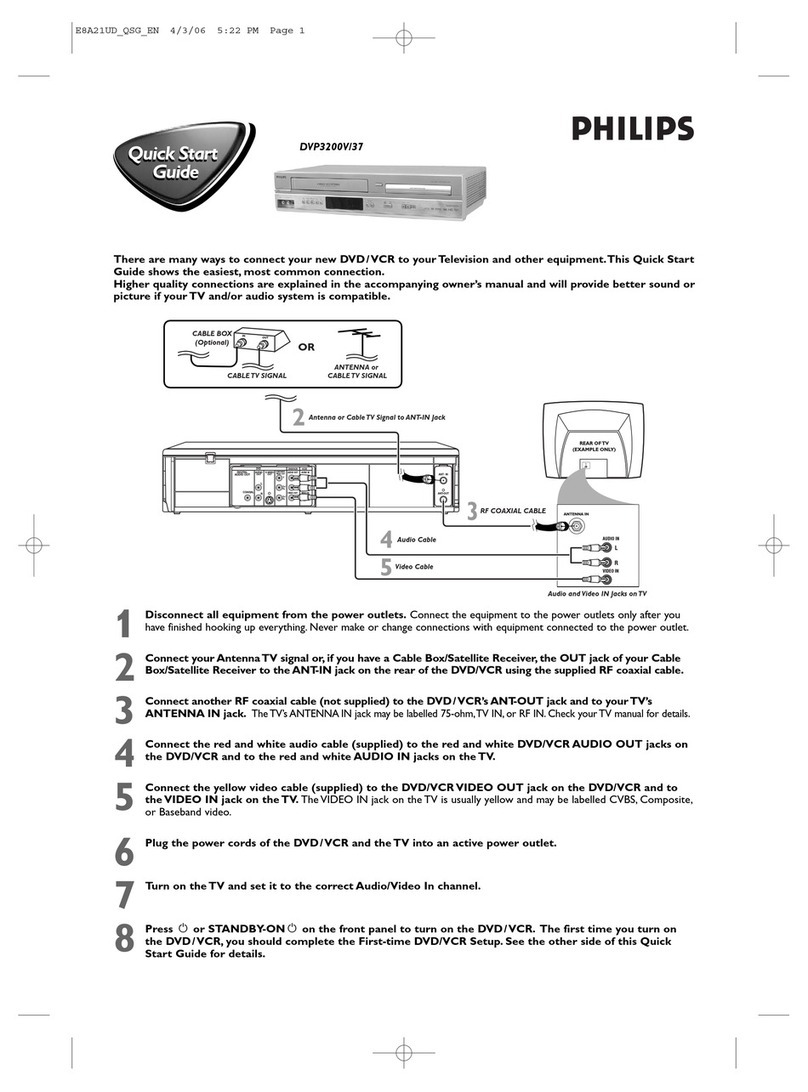 Philips DVP3200V/37B User manual