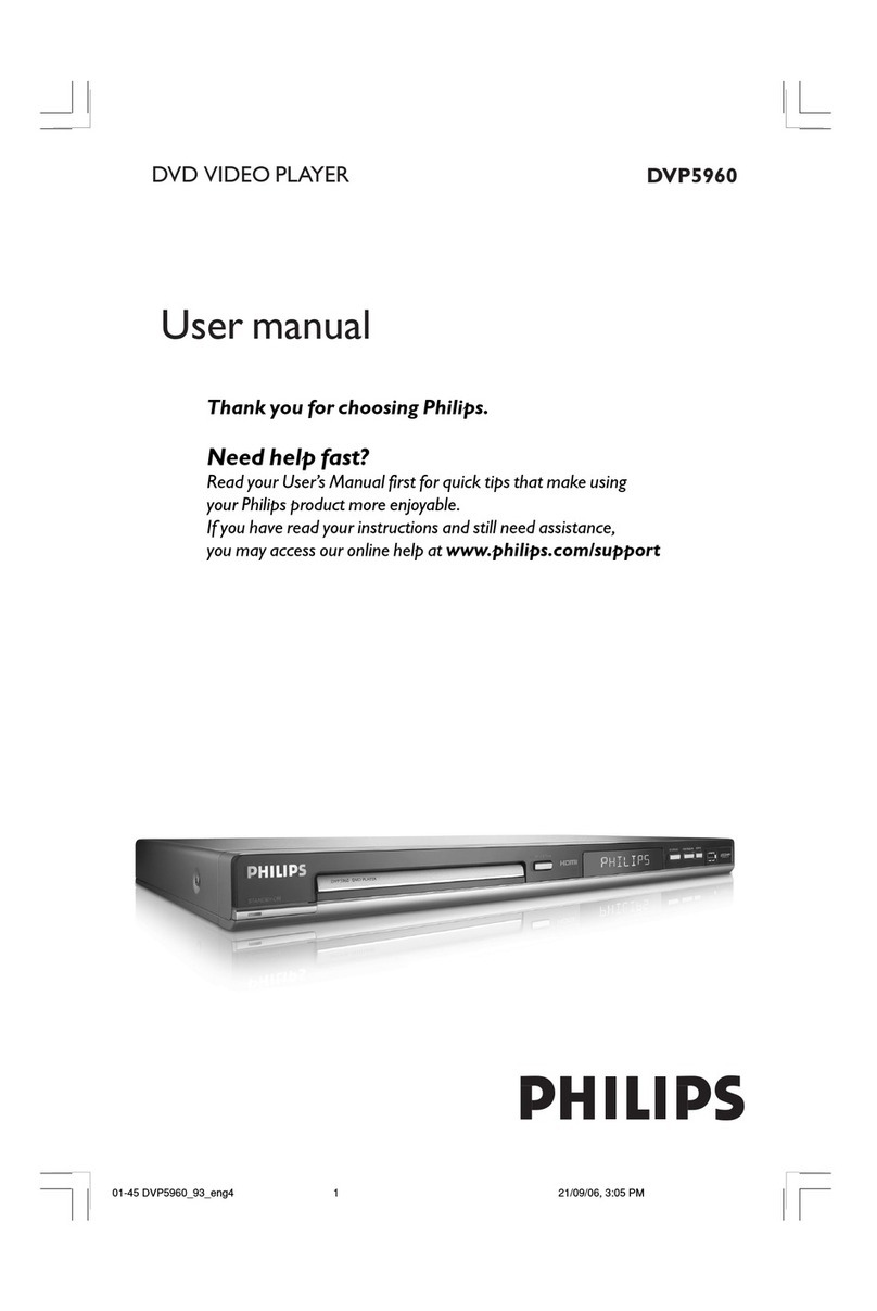 Philips DVP5960/93 user manual
