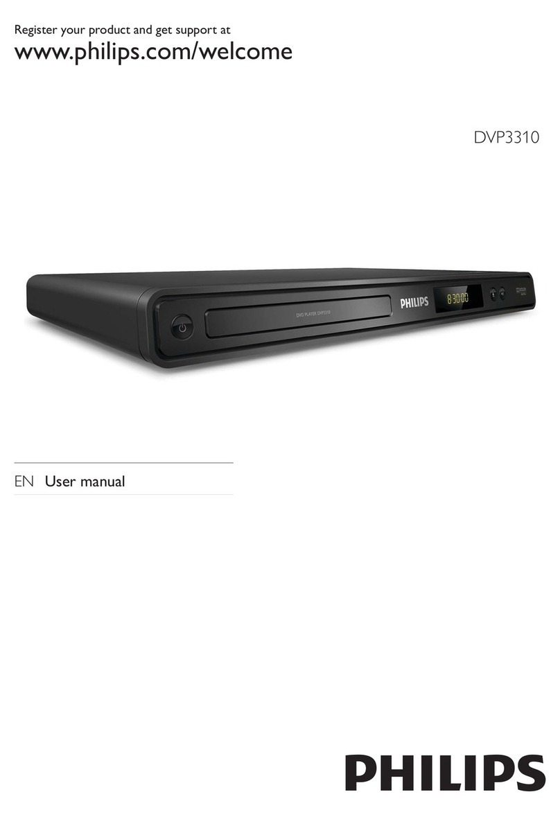 Philips DVP3310/05 User manual