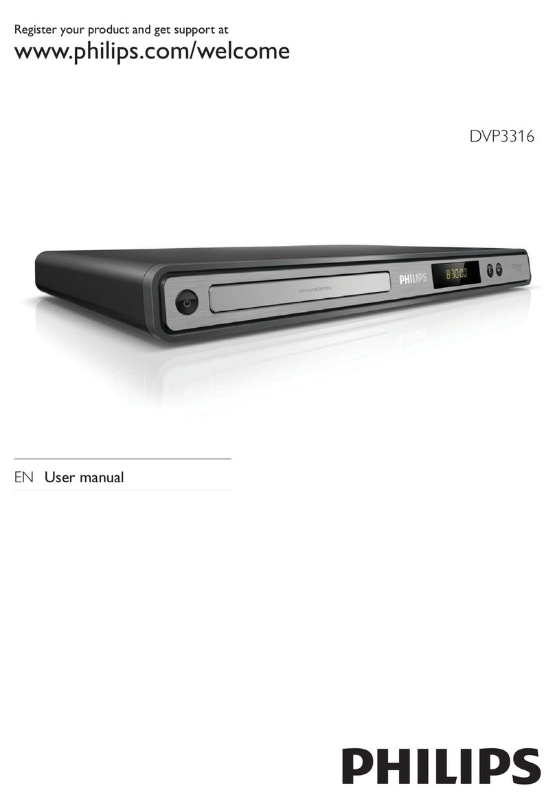 Philips DVP3316/94 User manual