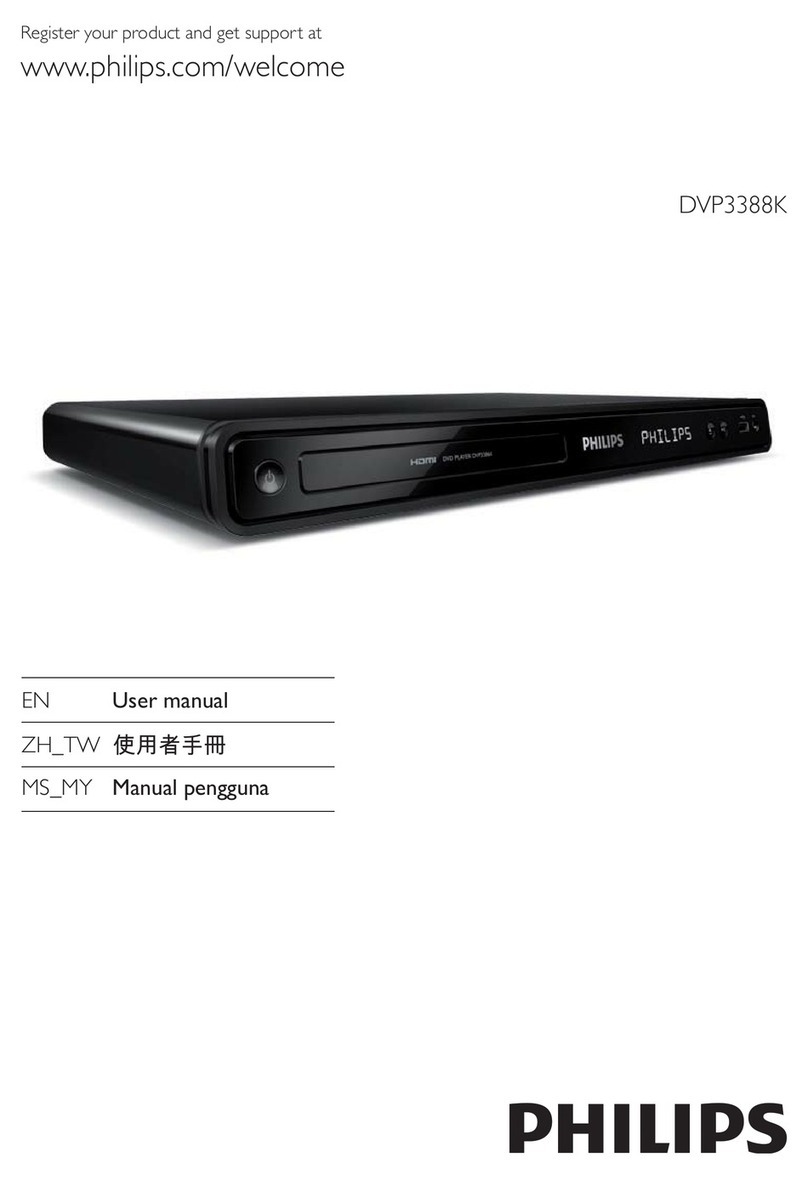 Philips DVP3388K/98 user manual