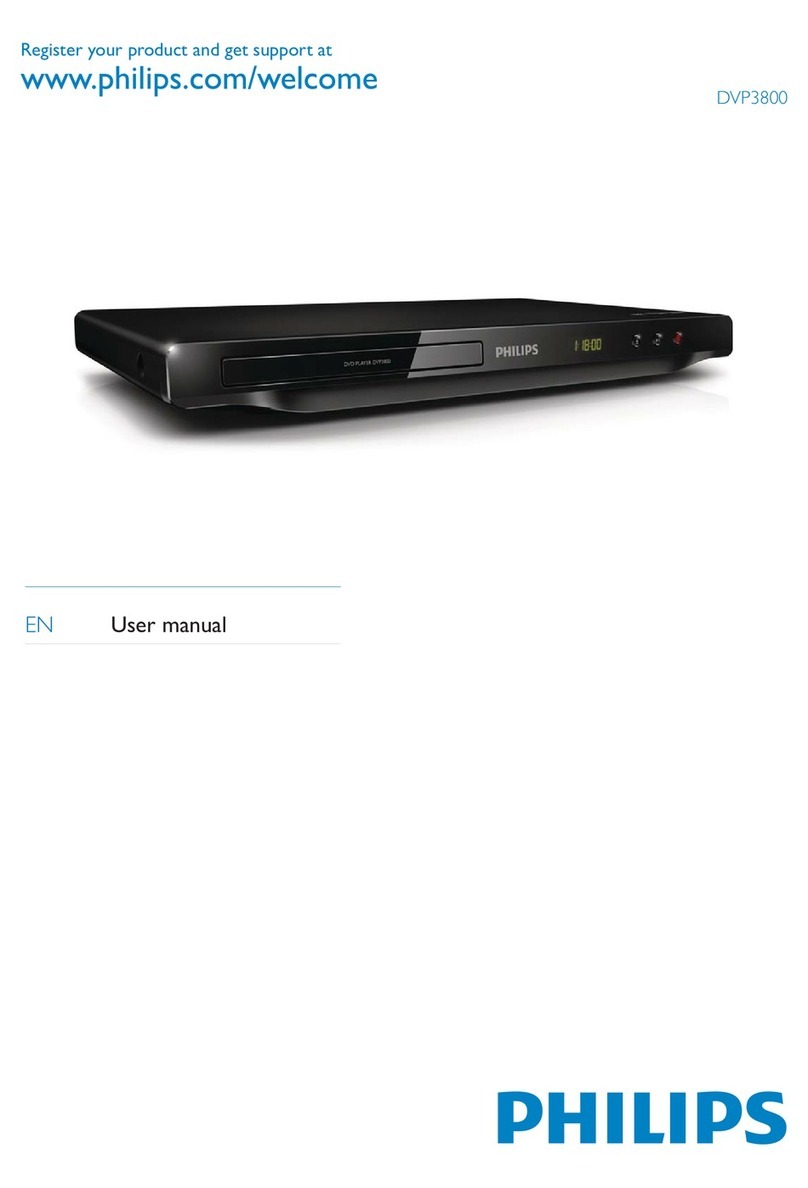 Philips DVP3800/12 user manual