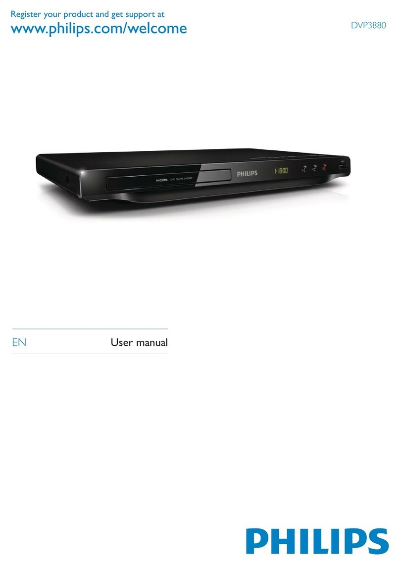 Philips DVP3880/05 User manual