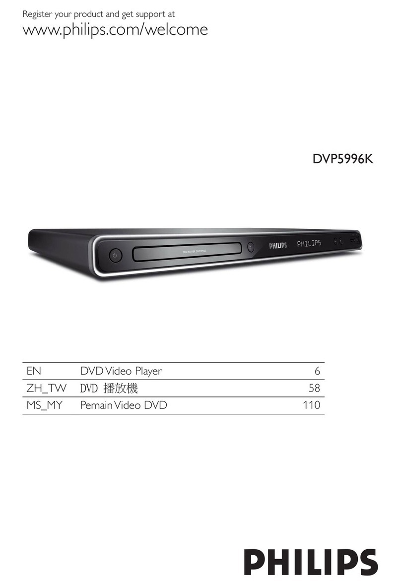 Philips DVP5996K/96 User manual