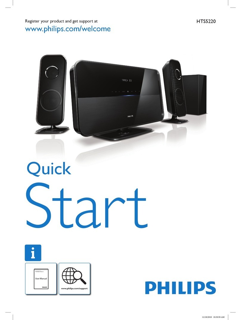 Philips HTS5220/12 User manual