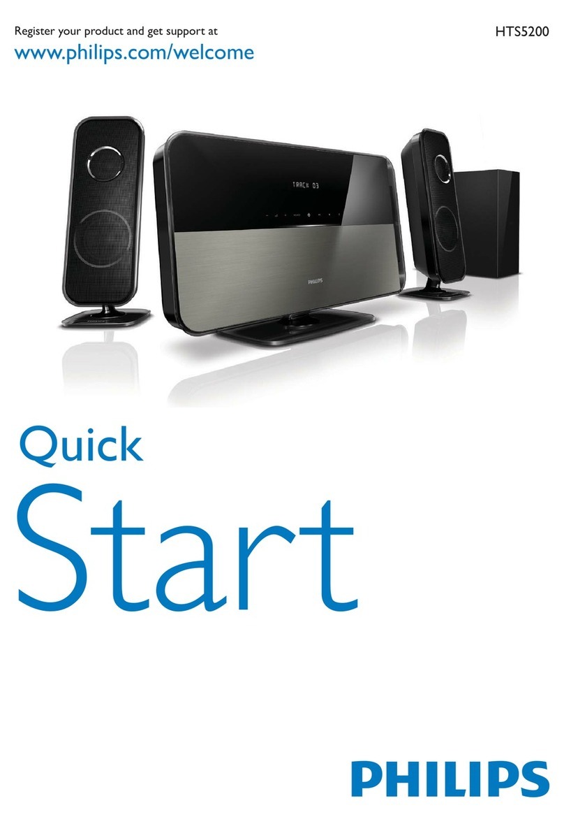 Philips HTS5200/12 User manual