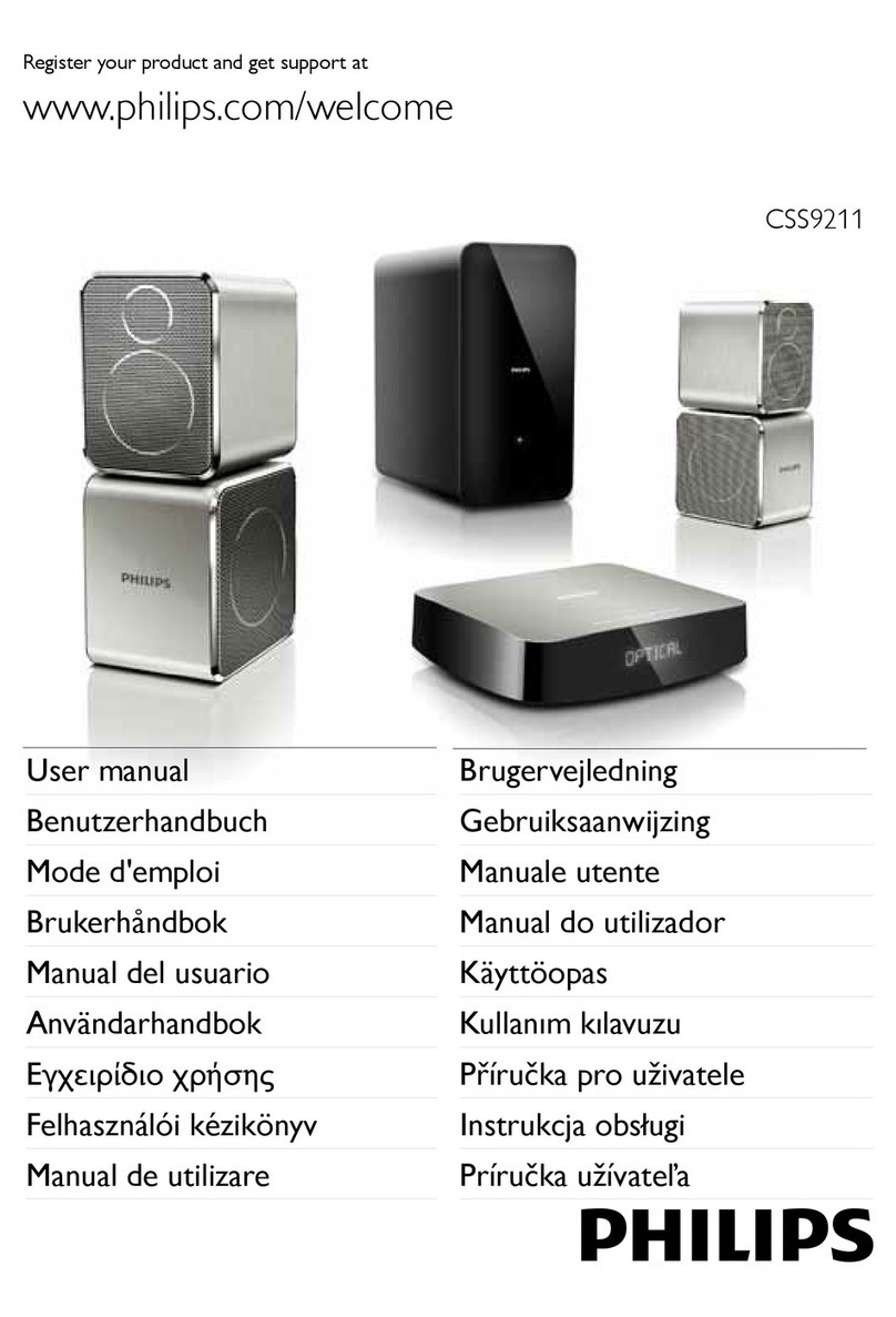 Philips CSS9211/12 user manual
