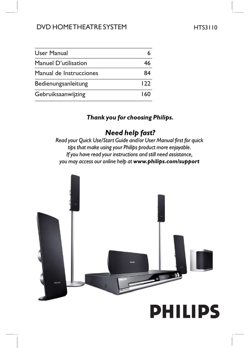 Philips HTS3110/12 User manual