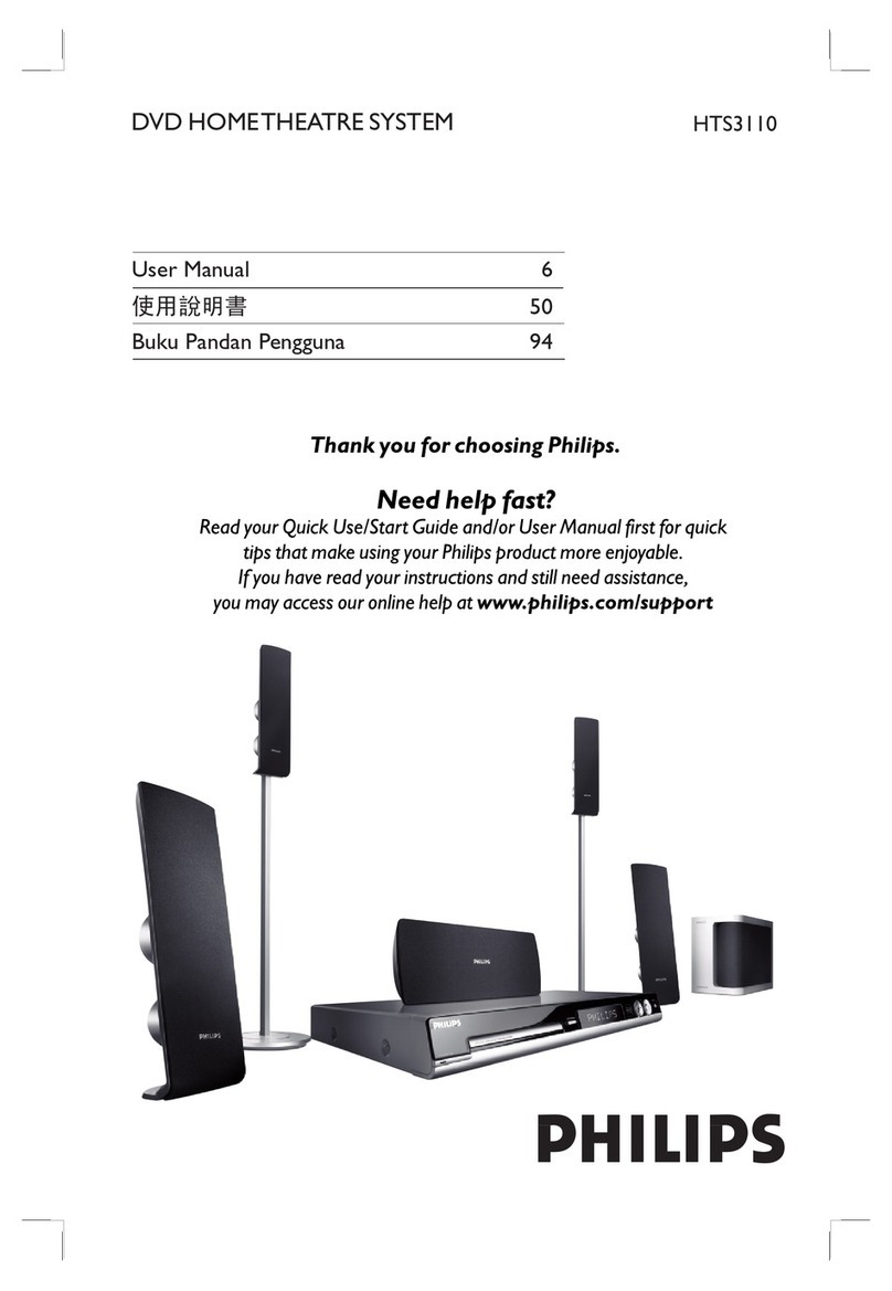 Philips HTS3110/96 user manual