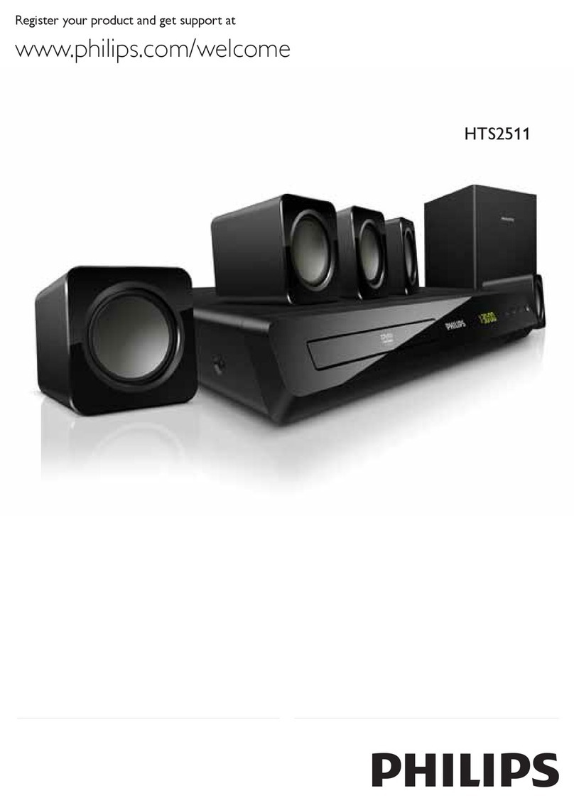 Philips HTS2511/55 user manual