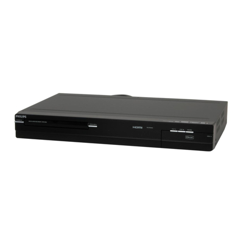 Philips DVDR3506/37B quick start guide