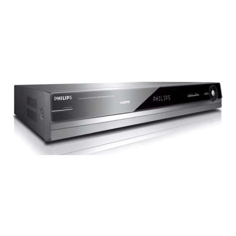 Philips DVR7100/75 user manual