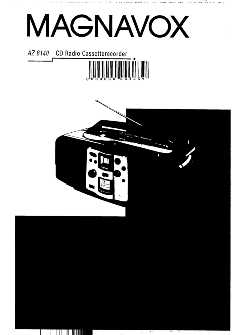 Magnavox AZ8140/05 User manual