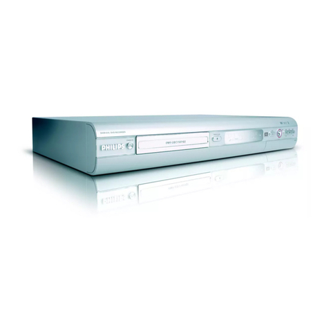 Philips DVDR615/37B User manual