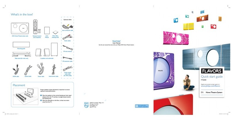 Philips FTS6000/12 User manual Philips FTS6000/12 User manual