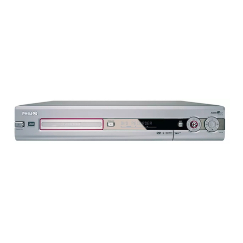 Philips DVDR80/051 User manual