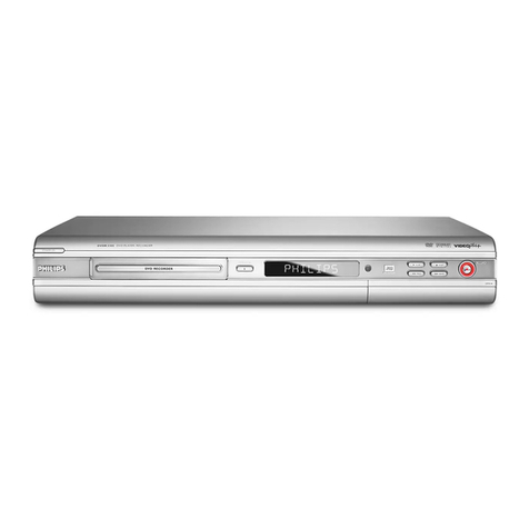 Philips DVDR3305/05B User manual