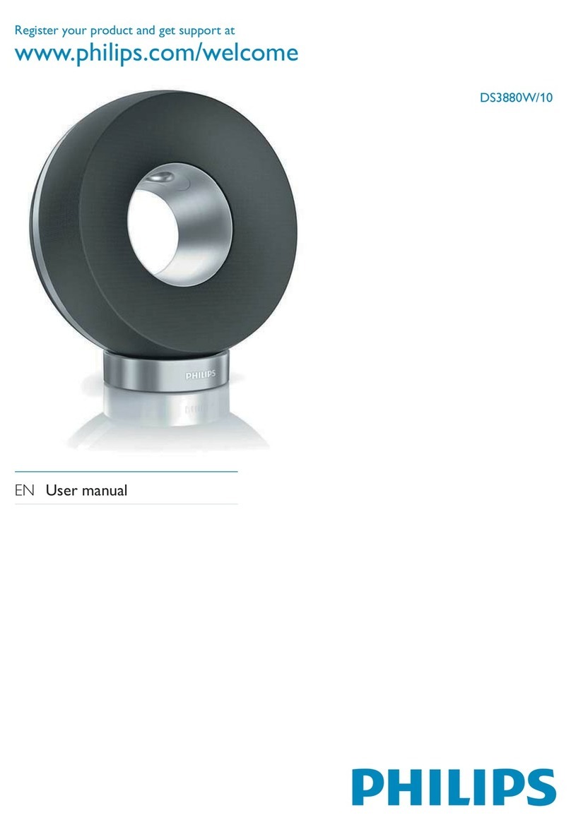 Philips Fidelio DS3880W/10 user manual