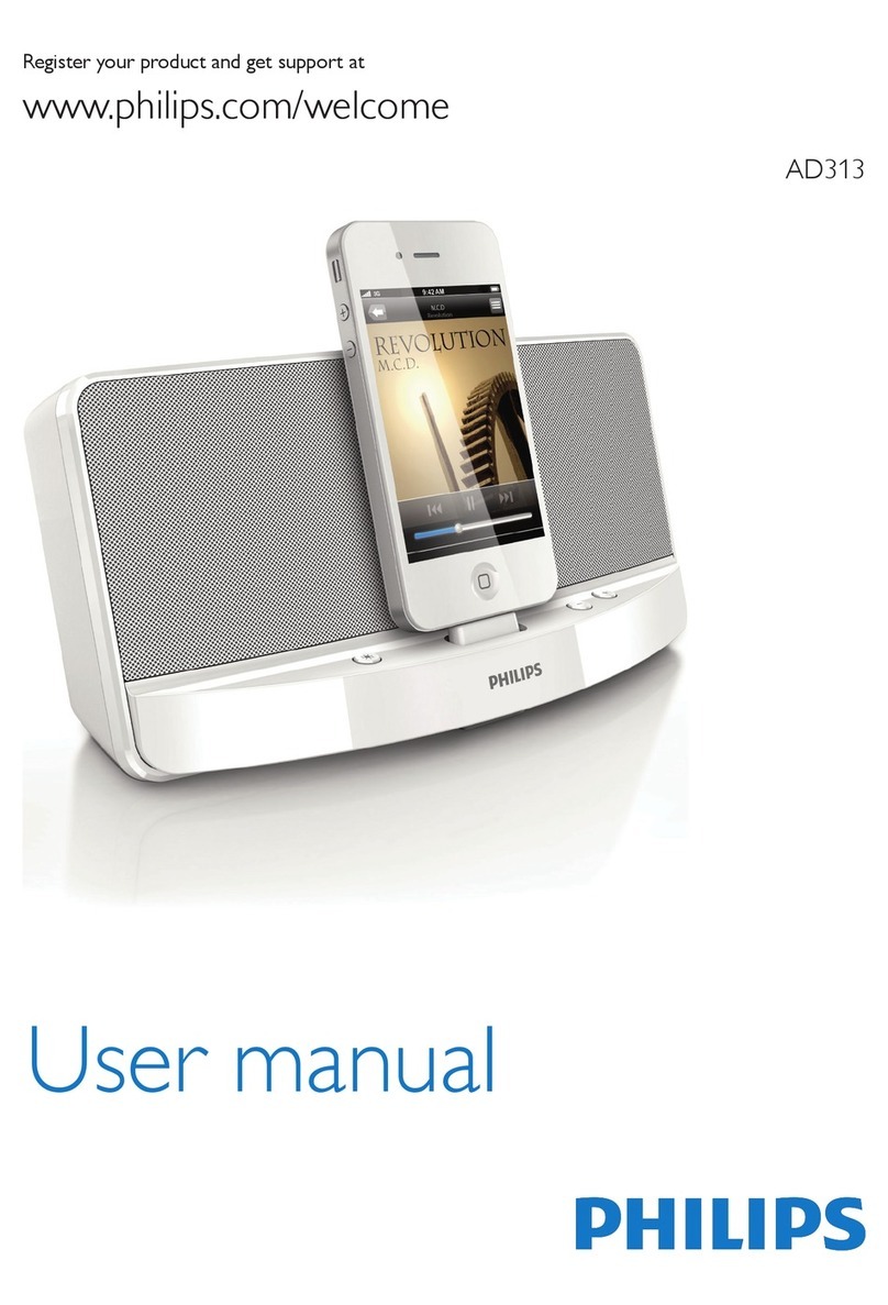 Philips AD313/05 user manual