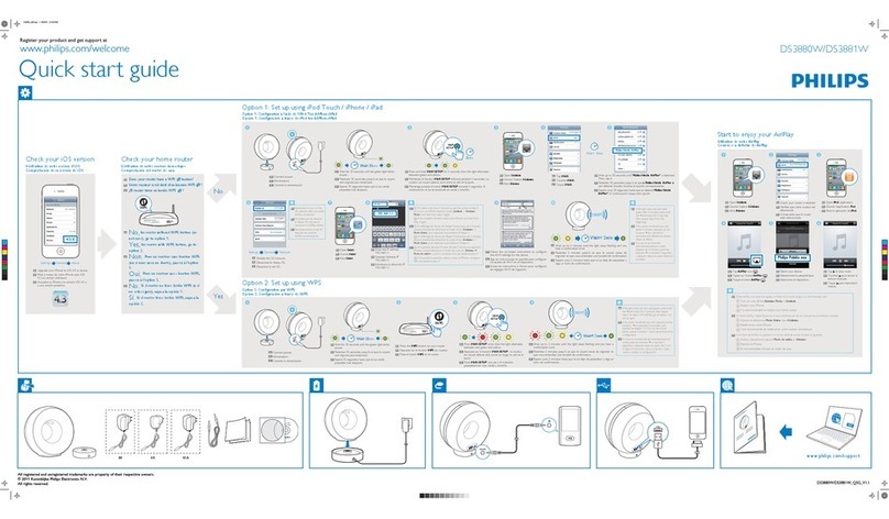 Philips Fidelio DS3880W/10 User manual
